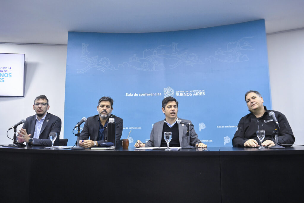 Kicillof anunció que la Provincia reclamará $100 mil millones de Aportes del Tesoro Nacional para asistir a los afectados