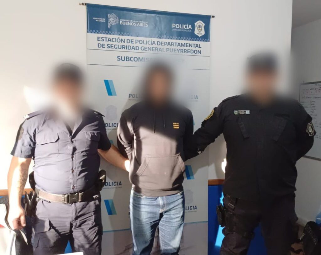 Discutieron en la calle y le pegó con un caño en la cabeza: aprehendido