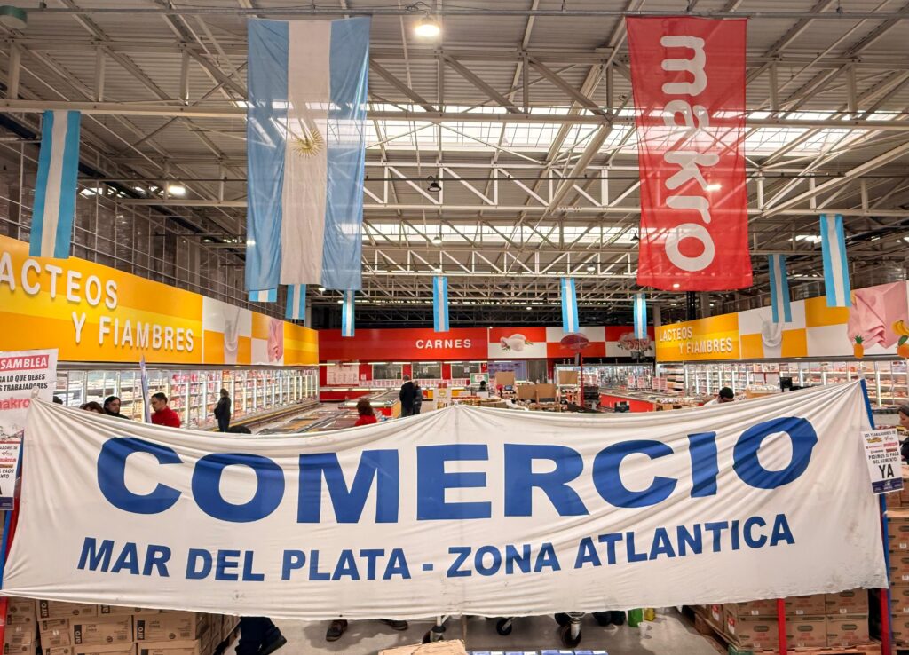 Trabajadores de supermercados mayoristas realizan asambleas por incumplimiento del acuerdo paritario