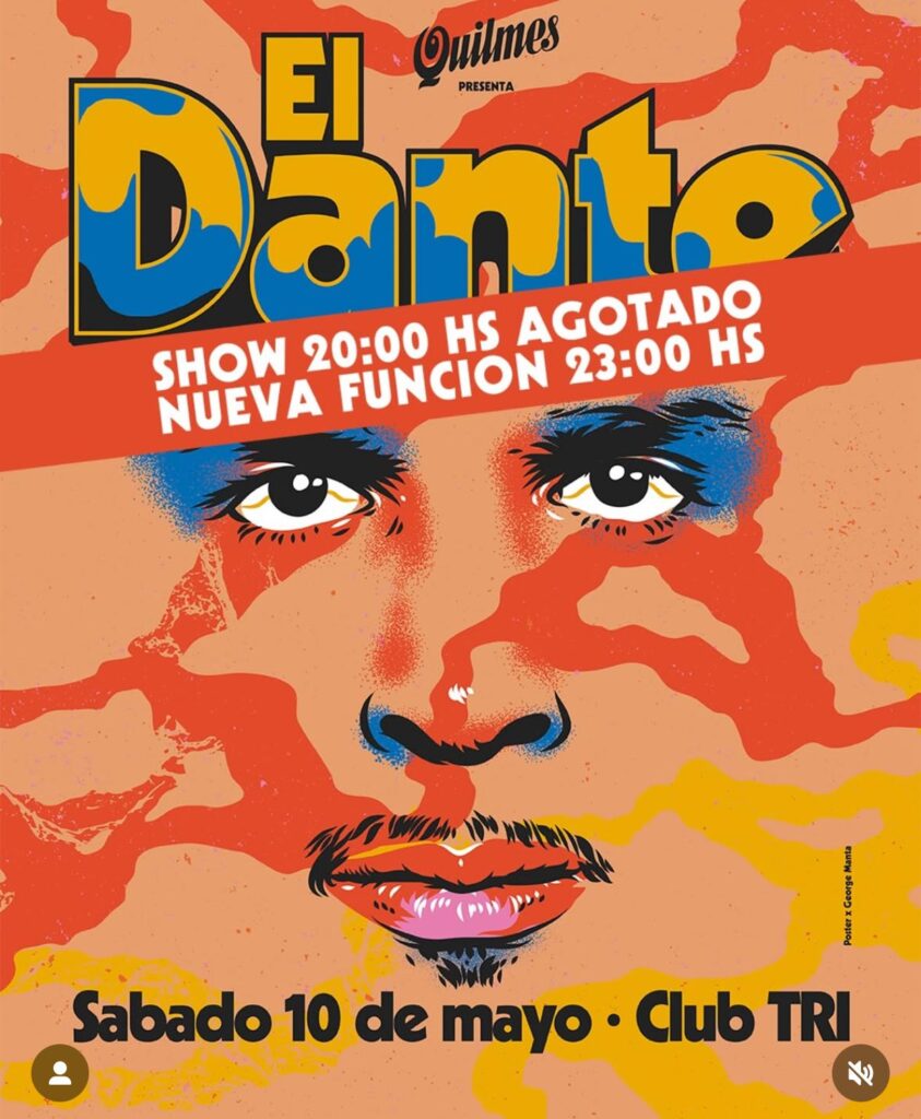 Dante Spinetta se presenta en Mar del Plata