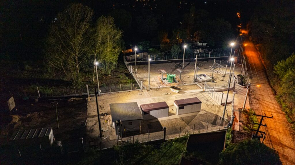 EDEA finalizó la construcción de la estación transformadora de Sierra de los Padres