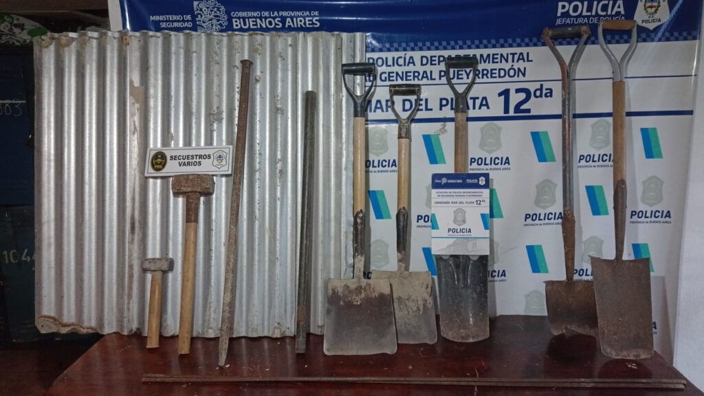 Con las manos en la pala: aprehendieron a tres sujetos en un intento de usurpación pero los dejaron en libertad