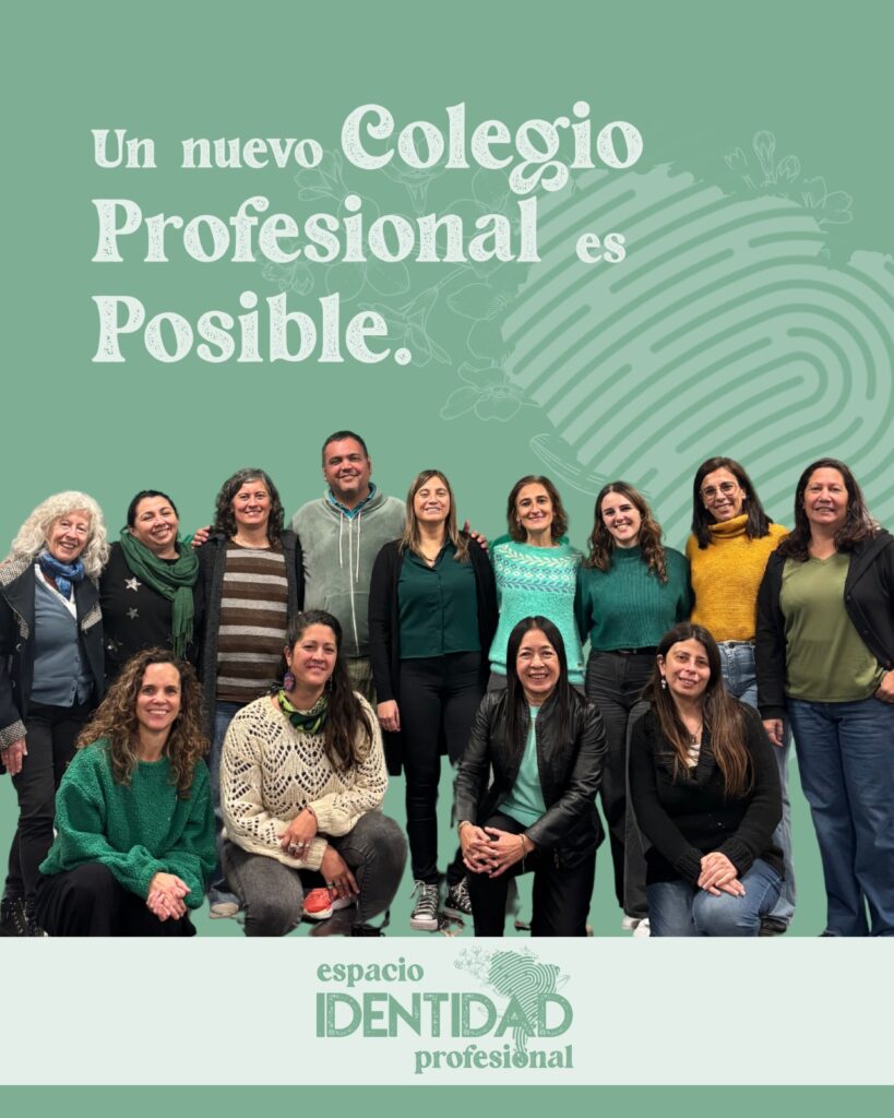 El Espacio Identidad Profesional busca conducir el Colegio de Trabajadores Sociales