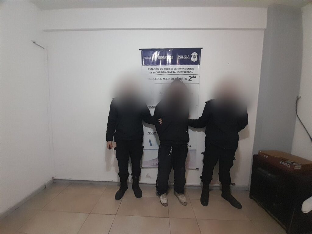 Violó una restricción de acercamiento, amenazó a su pareja y atacó con un vidrio a la policía