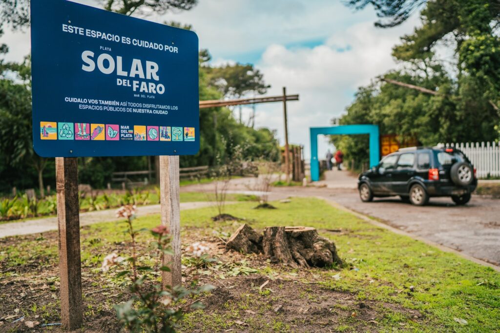 Nuevo padrinazgo para la mejora paisajística en el acceso al balneario Solar de Faro