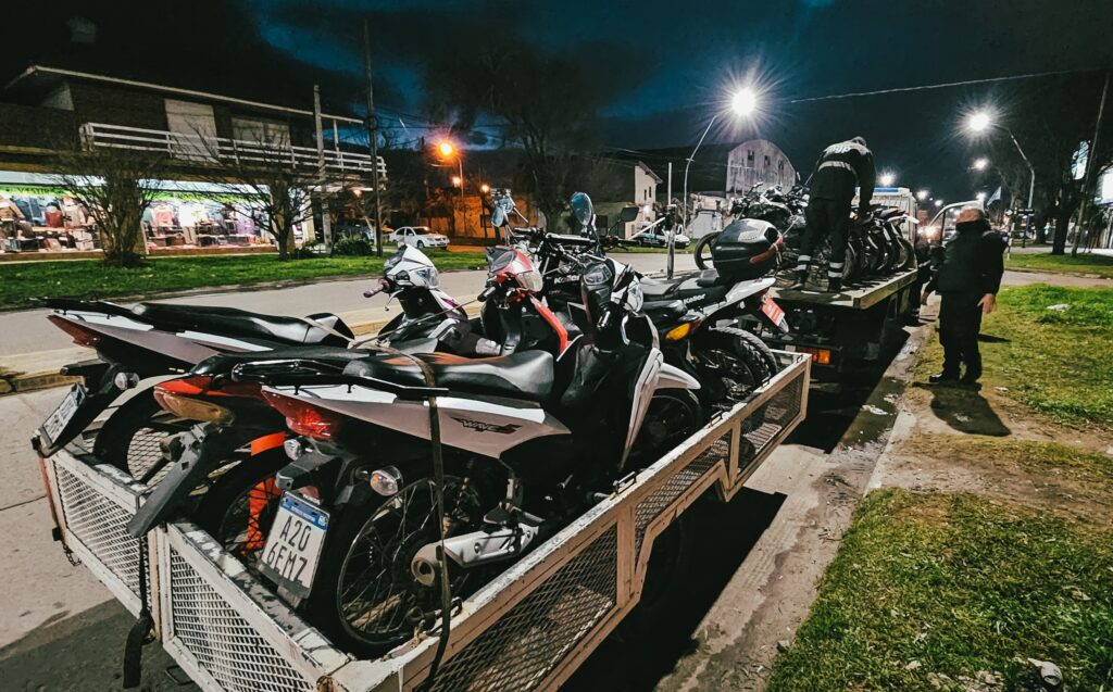 Avanzan las acciones sobre el orden y el control en el espacio público: 63 motos fueron secuestradas este fin de semana