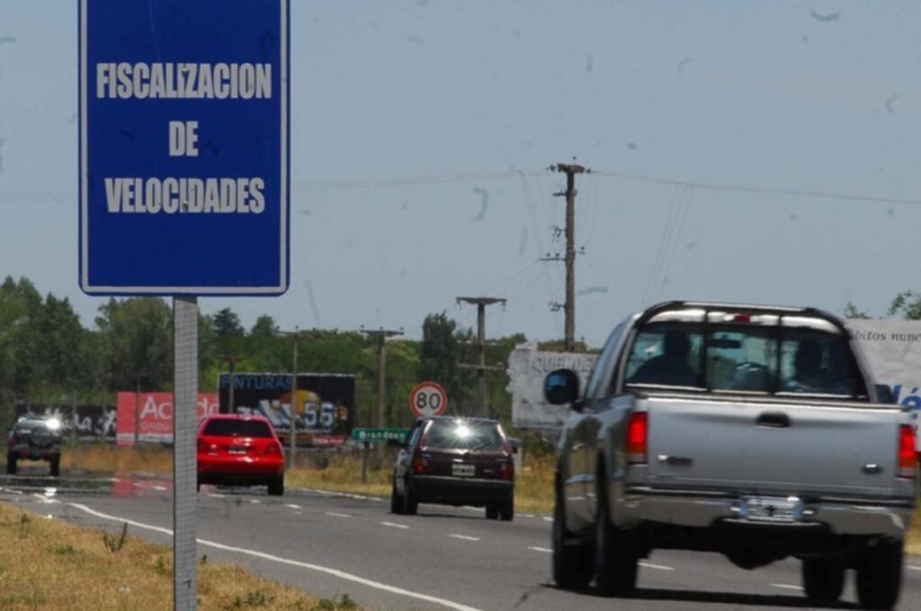 Fotomultas: dónde están ubicados los radares en la Ruta 2