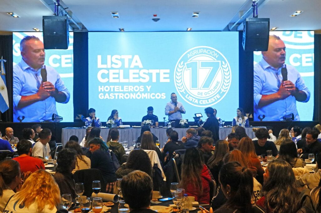 UTHGRA Mar del Plata: oficializaron la Lista Celeste y Barrionuevo le dio una paliza histórica a Dante Camaño