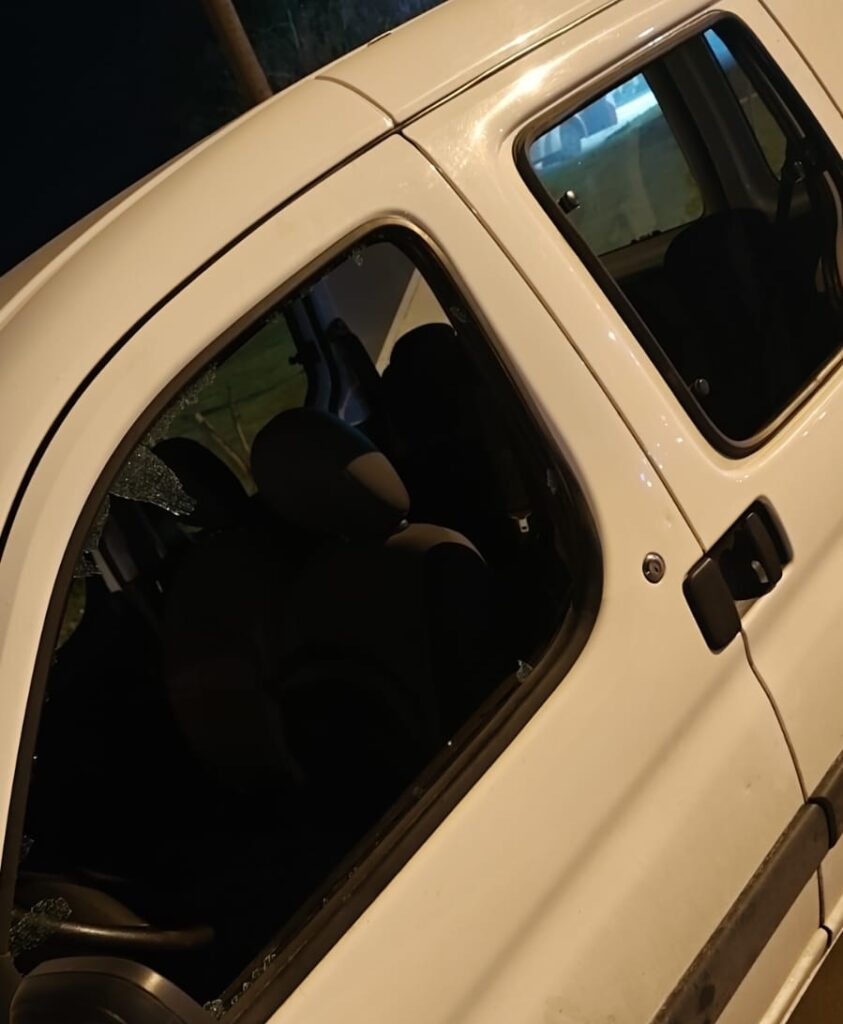 Noche de terror: le robaron la recaudación y un empleado atropelló a un delincuente que terminó aprehendido