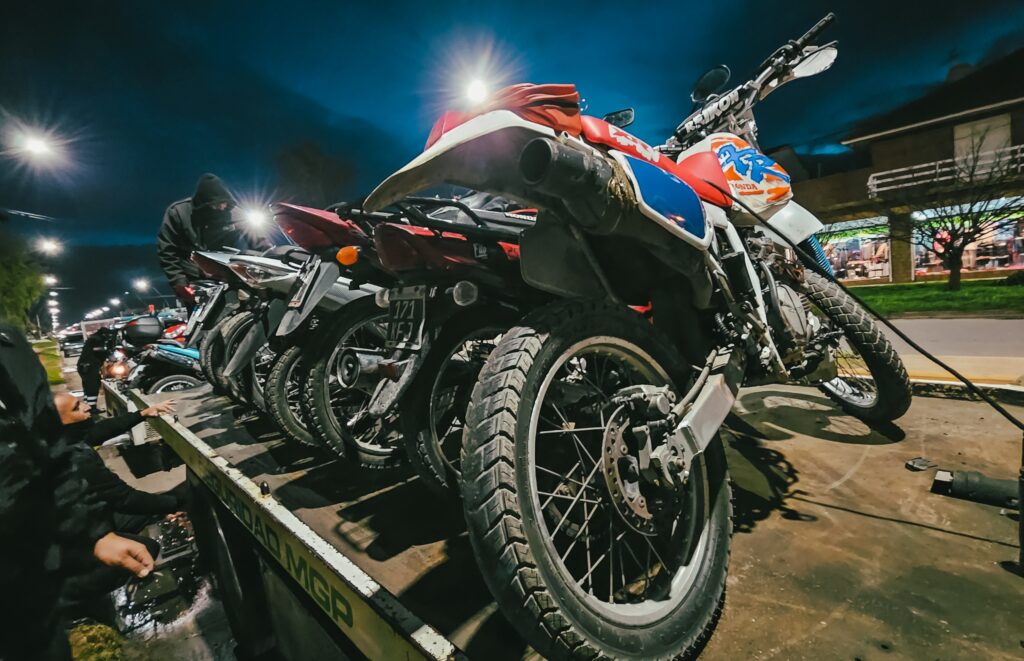 Seguridad y control: secuestraron más de 750 motos durante el mes de julio