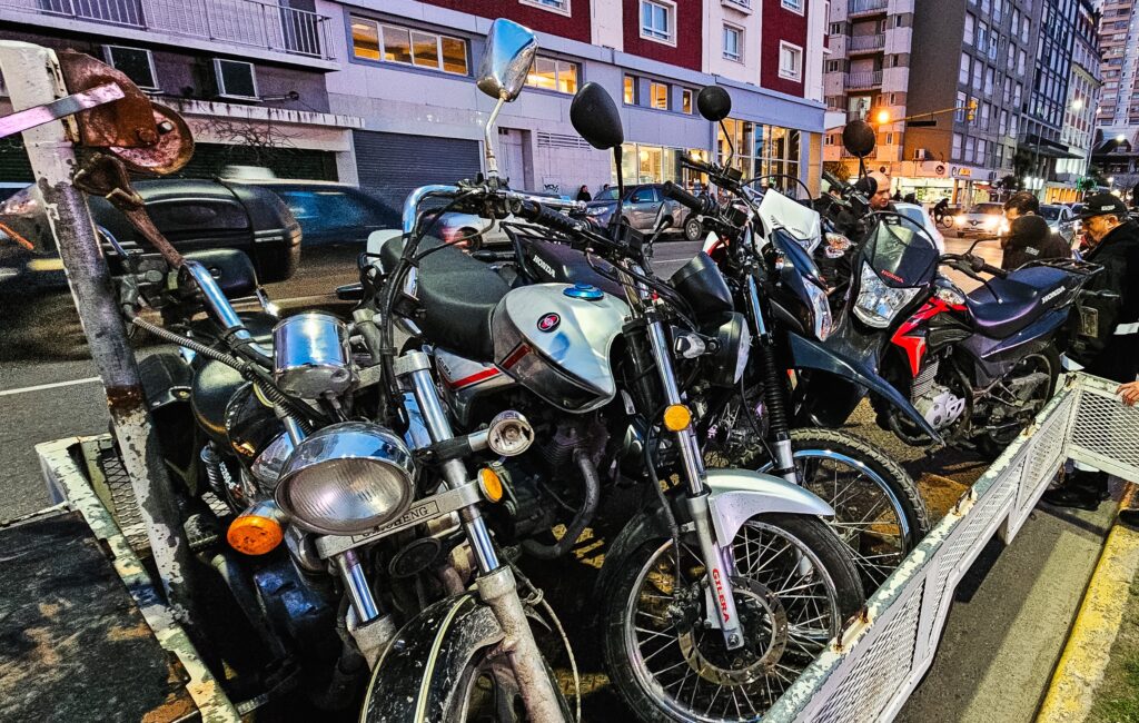 Más operativos en la vía pública: se secuestraron 106 motos este fin de semana