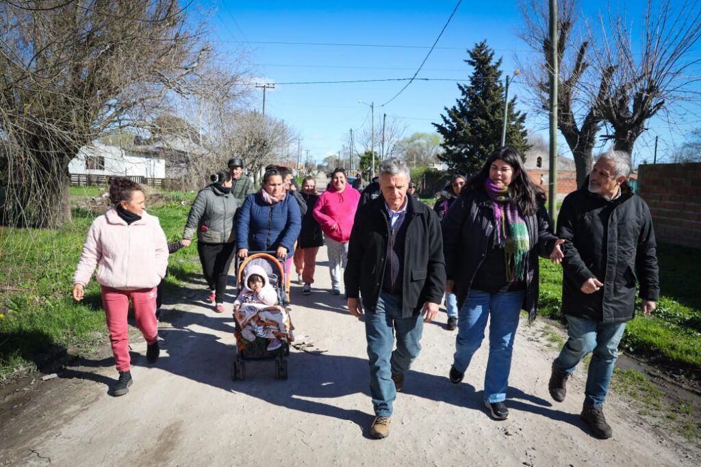 Pulti: «Los problemas de los barrios tienen solución con trabajo todos los días»