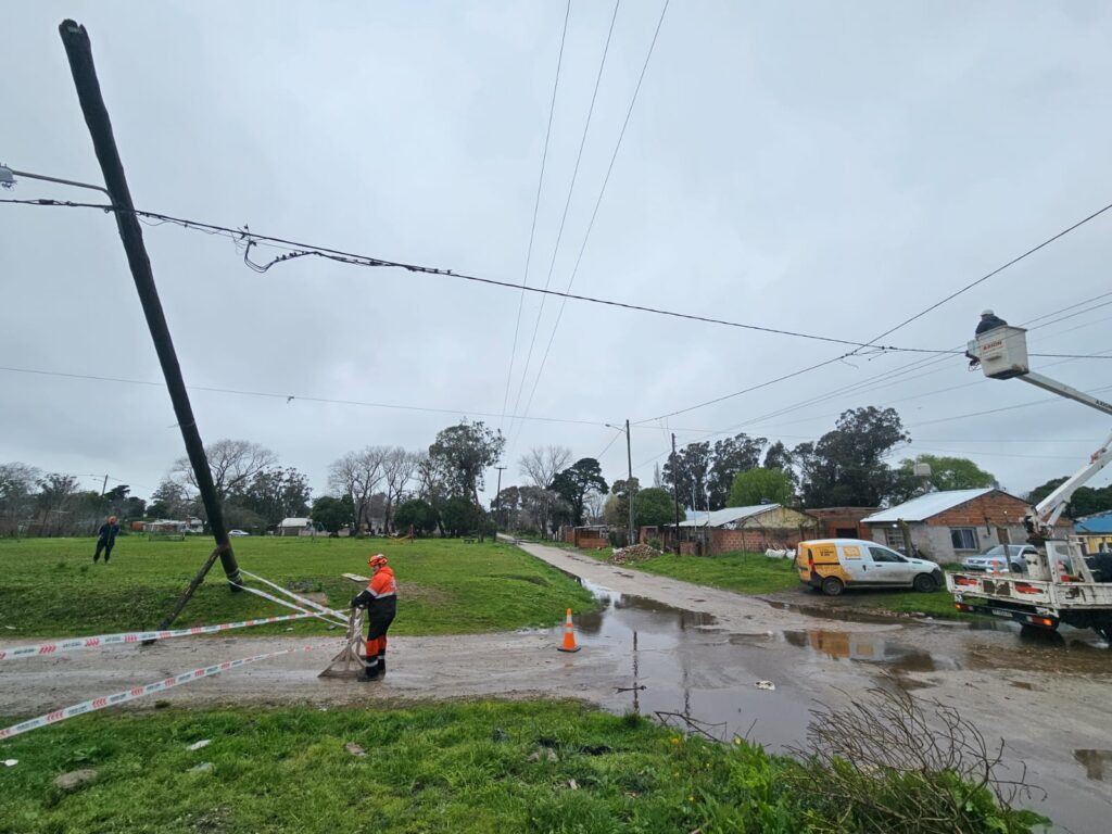 Importantes daños materiales, cinco familias autoevacuadas y 80 milímetros de agua: el temporal en imágenes