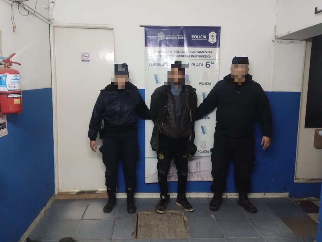 Terminó aprehendido después de robar de una vivienda un ventilador y una máquina de cortar el pasto