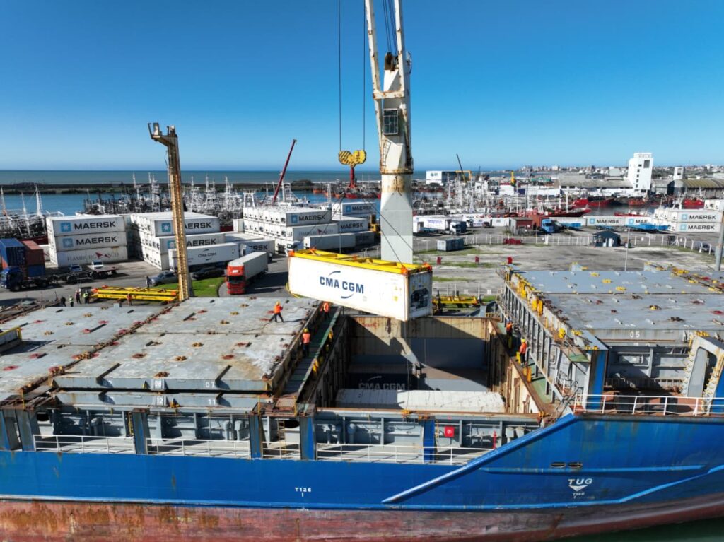Lamb Weston ya exporta desde Mar del Plata y comienza un nuevo desafío logístico y operativo para el puerto