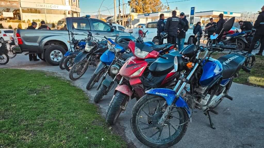 El Municipio secuestró 157 motos por distintas infracciones en lo que va de septiembre