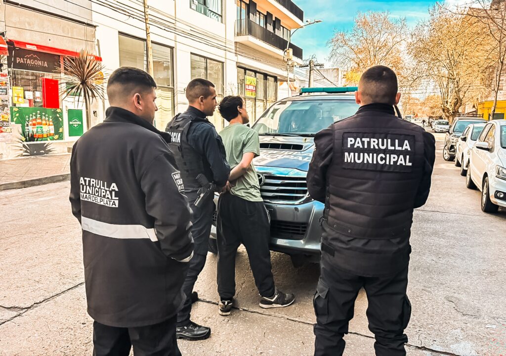 La Patrulla Municipal intervino en la aprehensión de un trapito que generó disturbios en la vía pública