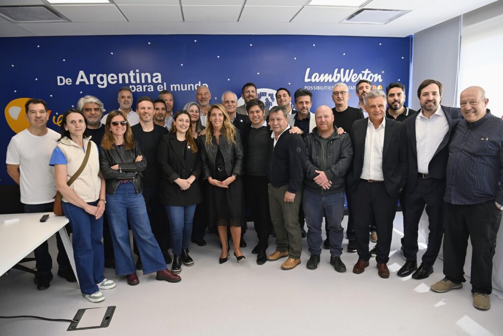 Kicillof recorrió fábricas en el Parque Industrial de Mar del Plata