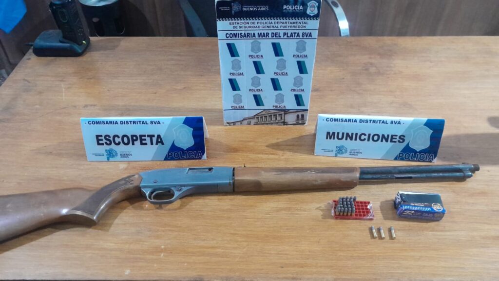 Lo allanaron por una denuncia de violencia familiar y le secuestraron una carabina