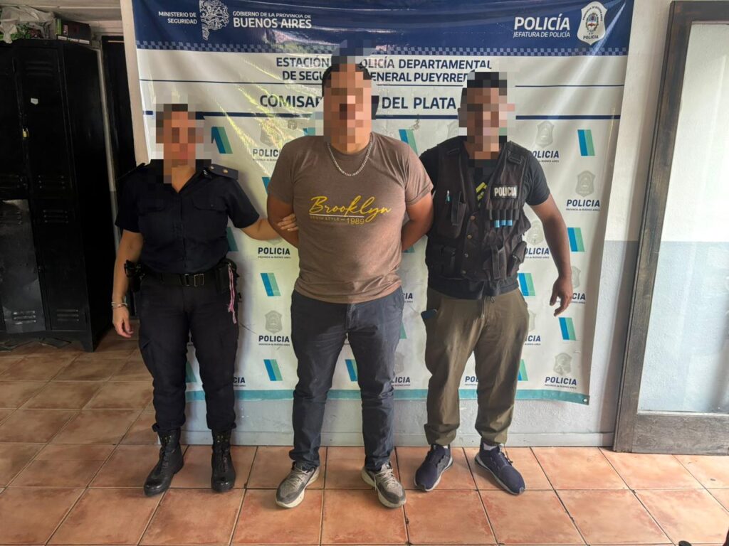 Los vigilaron hasta que lo detuvieron cuando entraba a su casa: está acusado de lesiones graves