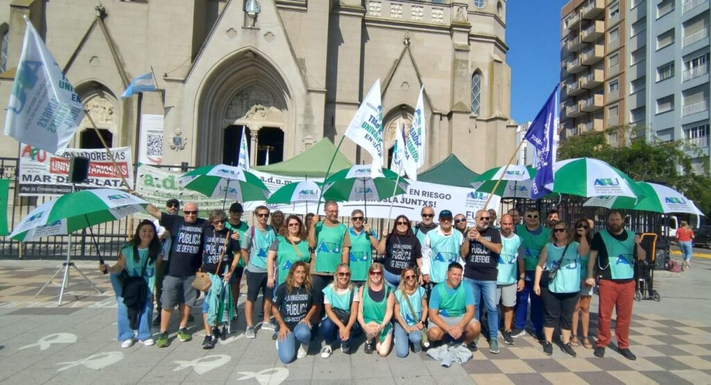 Nuevo paro de personal nodocente de la Universidad Nacional de Mar del Plata