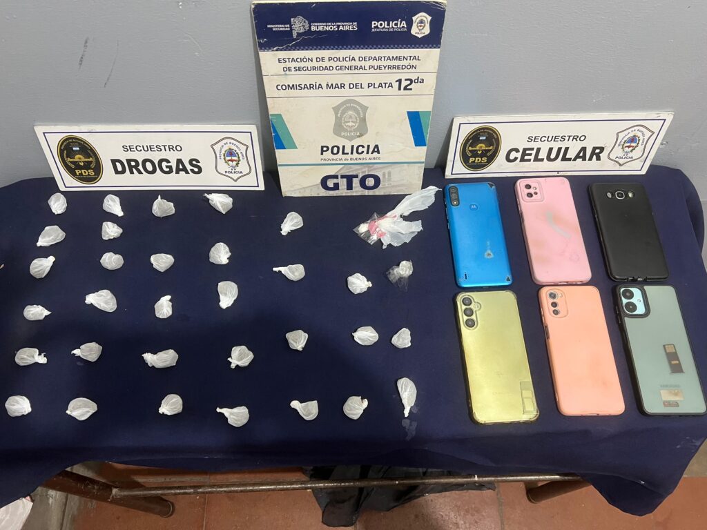 Video: allanamiento y una detenida por retener a una compradora de marihuana y pedir rescate