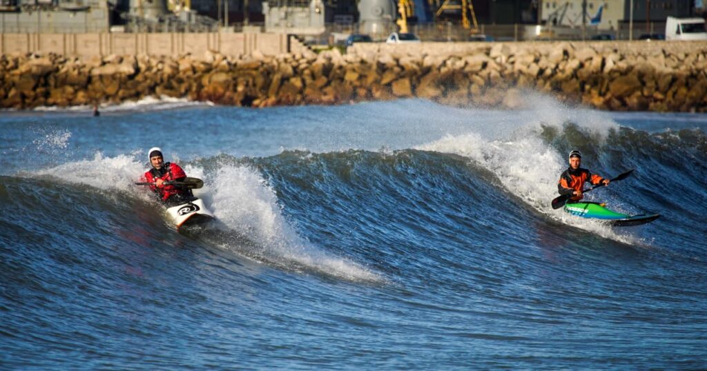 Comienza el Campeonato Latinoamericano de Waveski y Kayaksurf Mar del Plata 2025