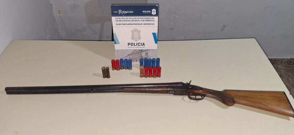 Video: le allanaron la casa tras discutir con un vecino y pegarle un tiro con una escopeta