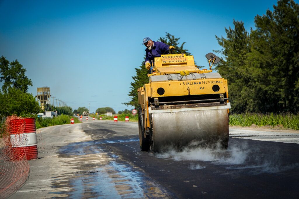 La Municipalidad finalizó las obras de repavimentación del Camino San Francisco