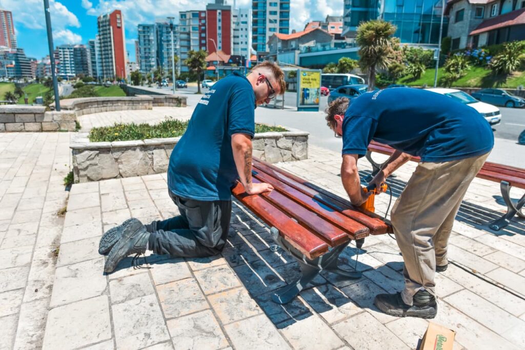 Avanzan las tareas de mejora y mantenimiento del borde costero