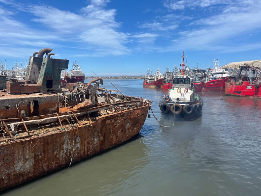 Ya se recuperaron más de 1.400 metros de frente de amarre en el puerto de Mar del Plata