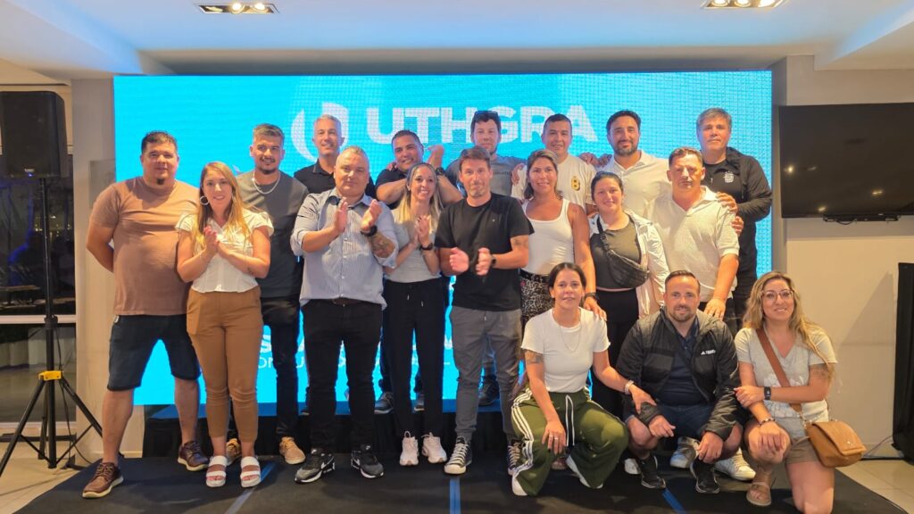 «Triunfamos los trabajadores»: categórica reelección de Pablo Santín en UTHGRA Mar del Plata