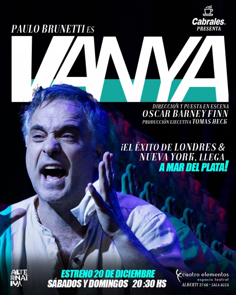 Londres, Nueva York, CABA y ahora Mar del Plata: llega “Vanya” a la cartelera de verano