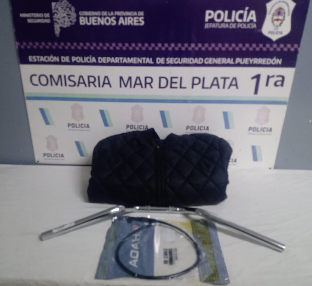 Abrió un auto estacionado en pleno centro y se robó todo lo que encontró dentro