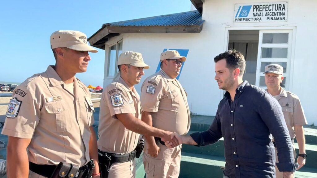 El Secretario de Seguridad visitó las dependencias de Prefectura
