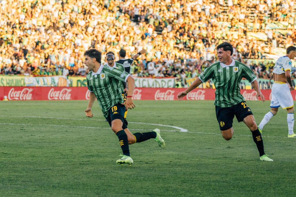 Aldosivi lo empató con un golazo sobre la hora y frustró la fiesta de Di María