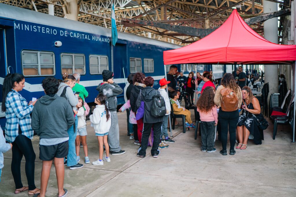 Atención: con una convocatoria masiva se viene la última semana del Tren de Capital Humano en Mar del Plata