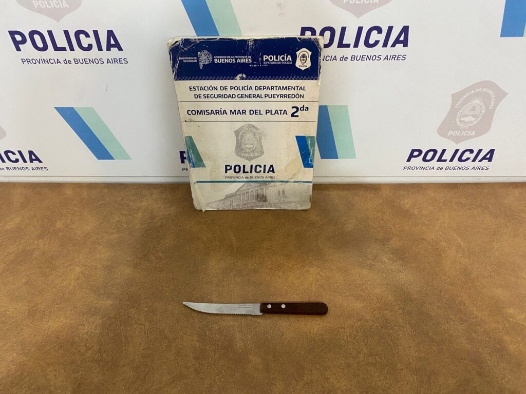 Atacó a su pareja con un cuchillo y la salvaron los vecinos alertando a la policía