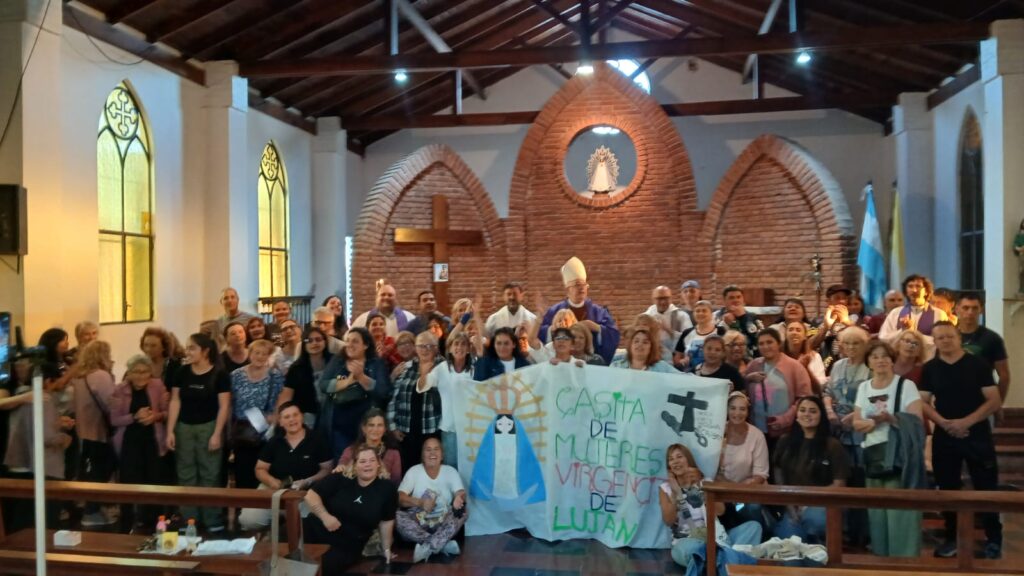 El Obispo bendijo la Casa Virgencita de Luján, destinada a mujeres en proceso de recuperación de adicciones