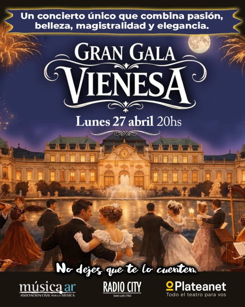 «No dejes que te lo cuenten»: Gala Imperial Vienesa en Mar del Plata