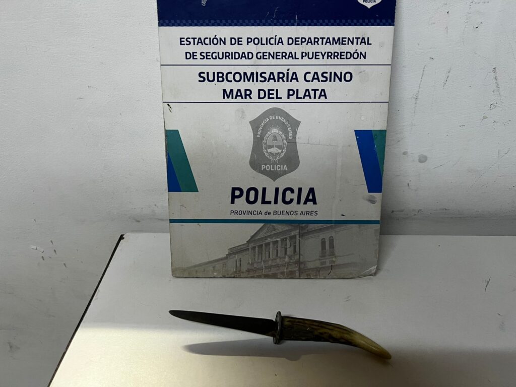 Guardavidas intervinieron durante un ataque con un cuchillo: una aprehendida