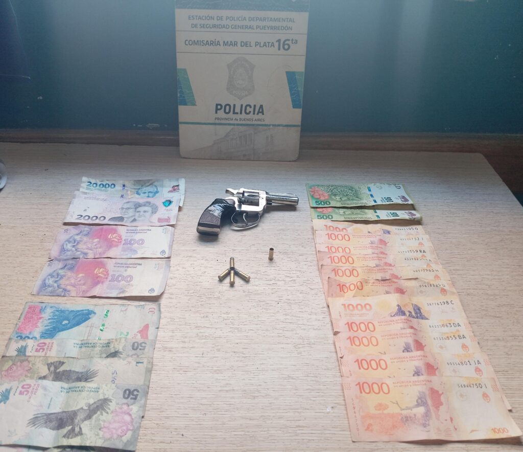 Cayó una pareja de peligrosos delincuentes que armados robaron a un taxista: uno tenía pedido de captura desde 2024