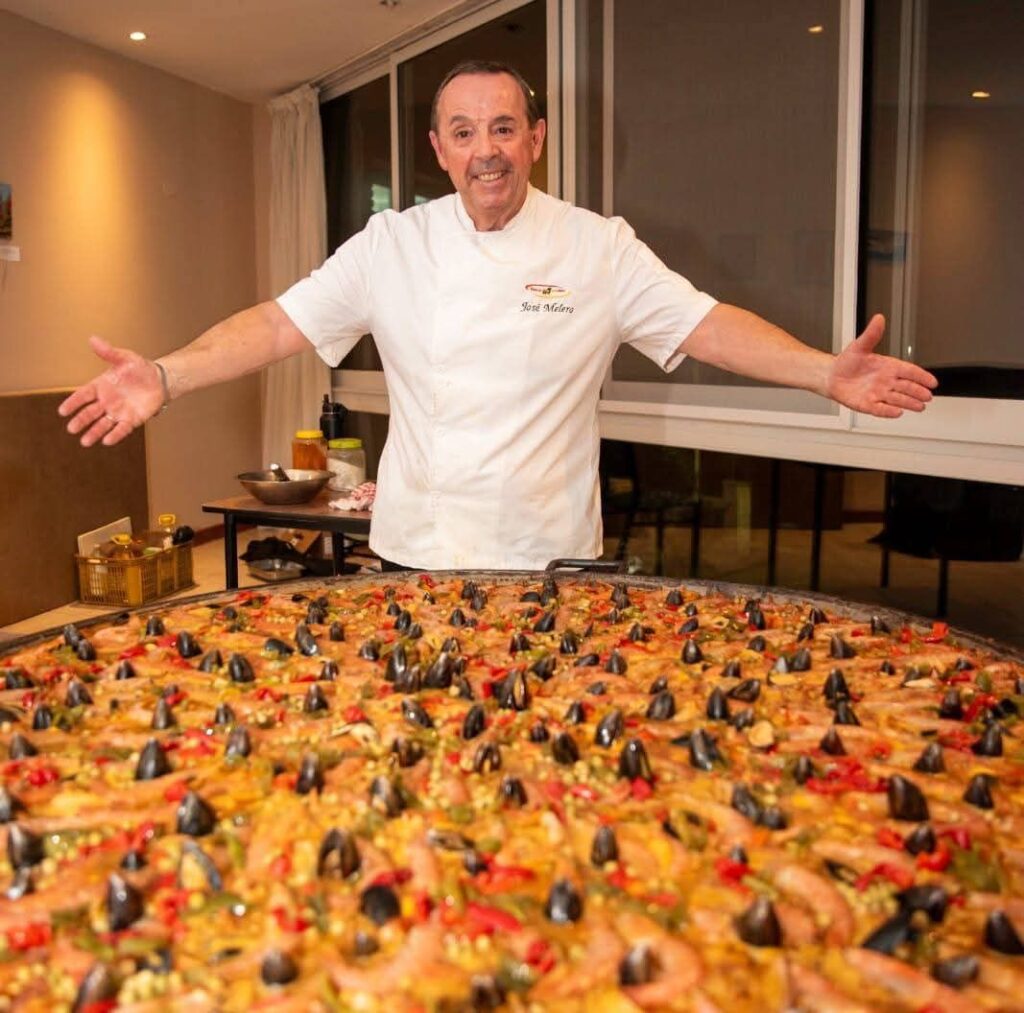 Paella en el Muelle junto al reconocido chef  José Melero