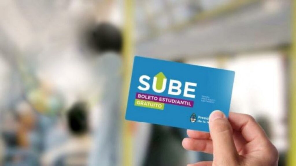 Las personas con discapacidad podrán viajar sin costo utilizando su tarjeta SUBE