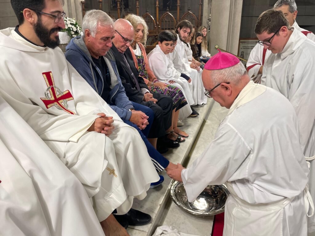 Jueves Santo en la Catedral: llamado a vivir el amor como servicio