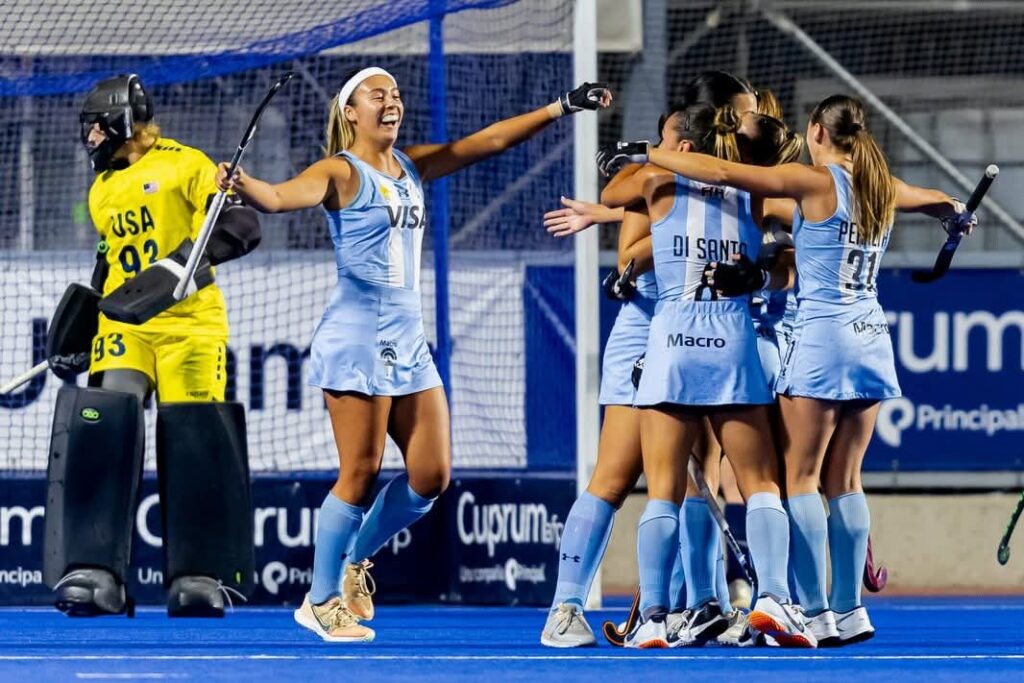 La marplatense Pilar Robles, campeona panamericana con Las Leoncitas