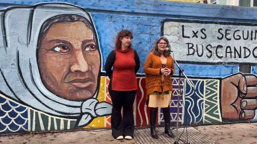 La Facultad de Ciencias de la Salud y Trabajo Social de la UNMDP inauguró un mural por la memoria