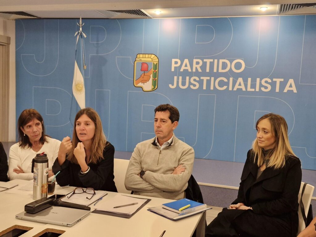 Raverta reunió al PJ Nacional y organizaciones para frenar la ley de Milei sobre discapacidad