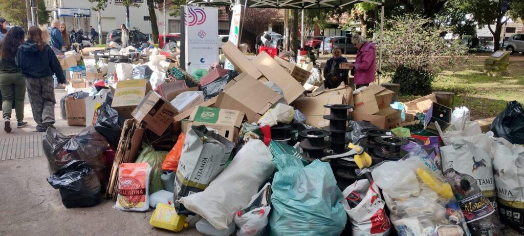 Otra jornada exitosa de Recepción de Materiales Reciclables en la UNMDP