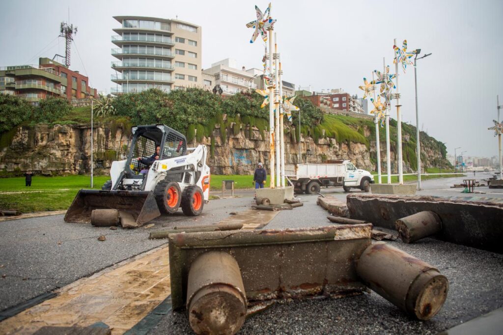 Habilitaron el Paseo Dávila: así quedó tras el temporal